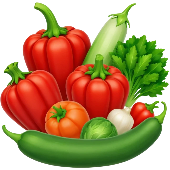 fresh vegetables emoji