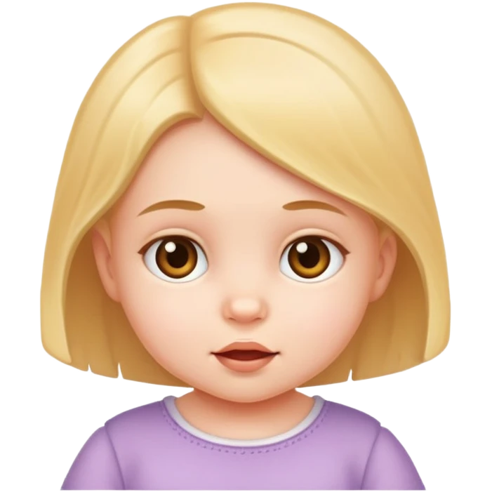 infant girl emoji