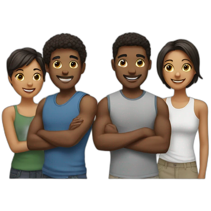 Group of Friends emoji