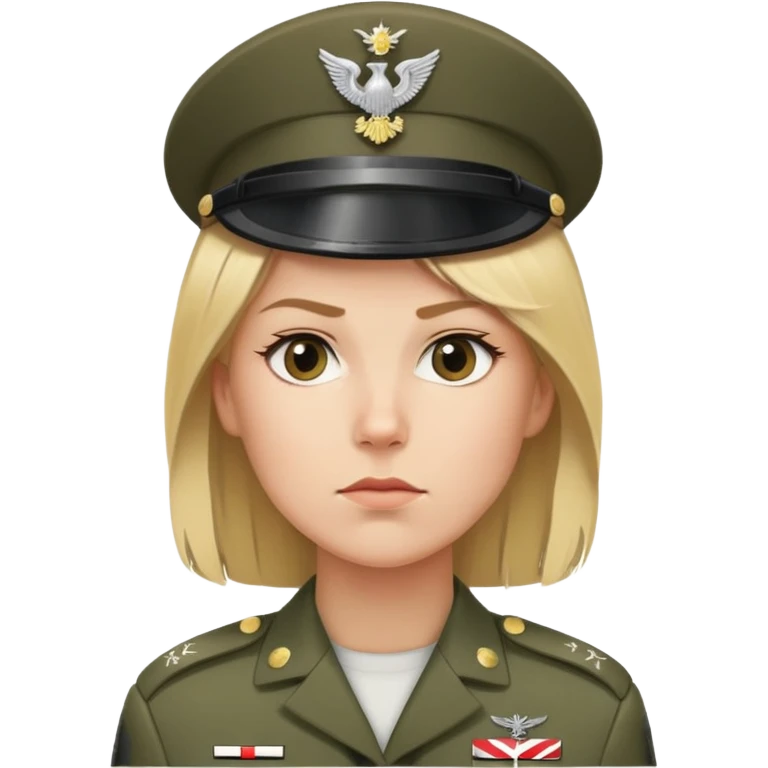 Denmark woman soldier emoji