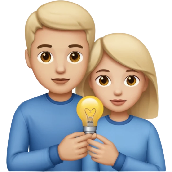 Emoji boy with hands on girl vagina emoji