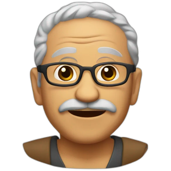 Viejo sabio emoji