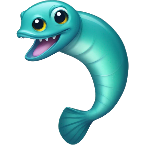 Cute eel emoji