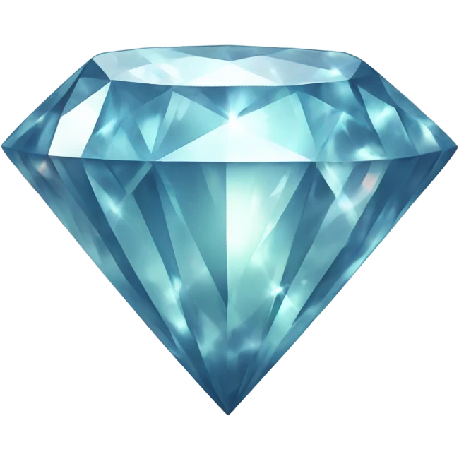 Diamond with a diamond texture shiny emoji