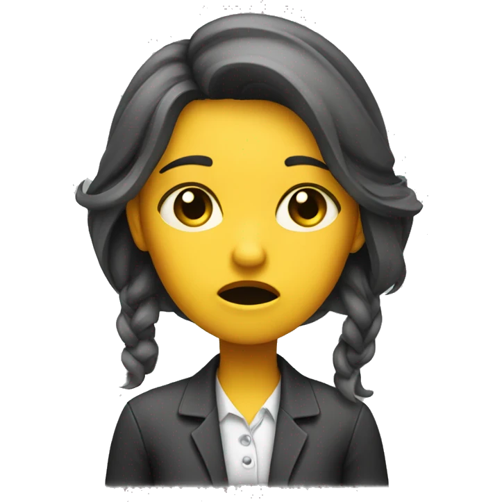 Architect girl crying emoji