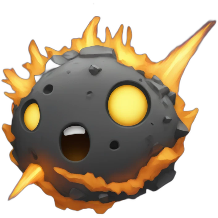 death-meteor emoji