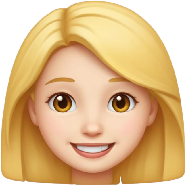 A cute girl emoji emoji