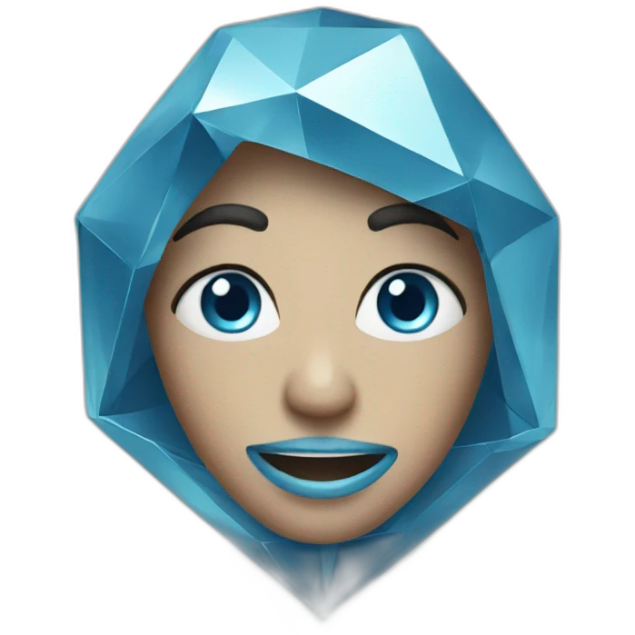 Blue diamond emoji