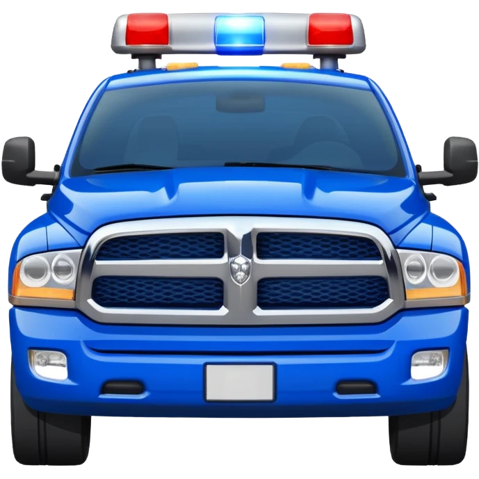 Dodge Ram Police emoji