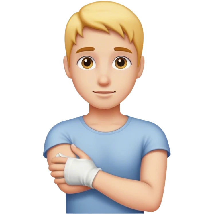 Arm in cast emoji