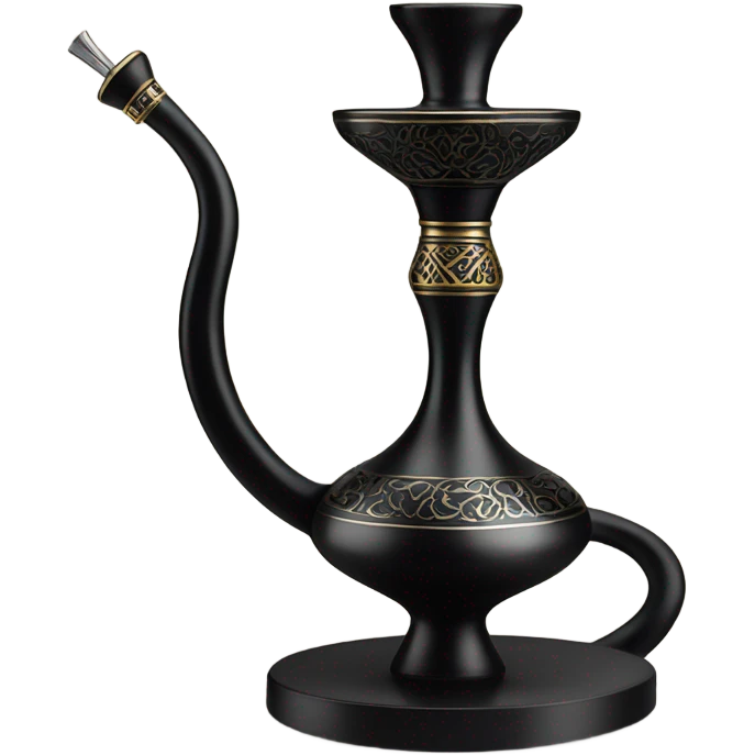 Black sheesha emoji