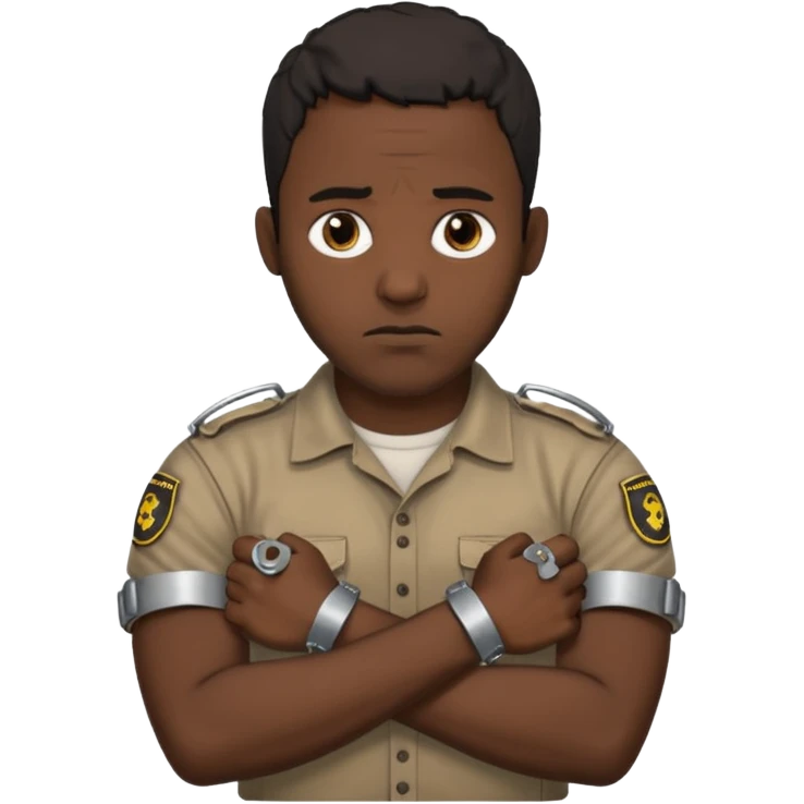  черный мужчина из афганистана в наруниках  emoji