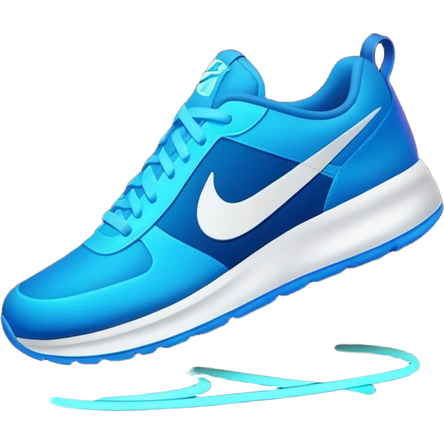 Logo de nike en neon emoji