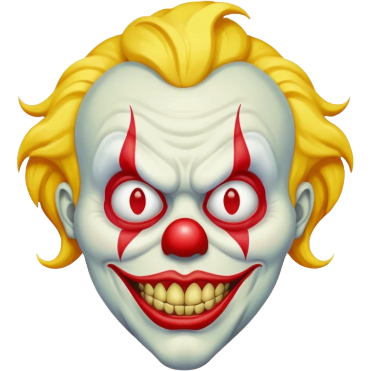 Killer klown from outer space emoji