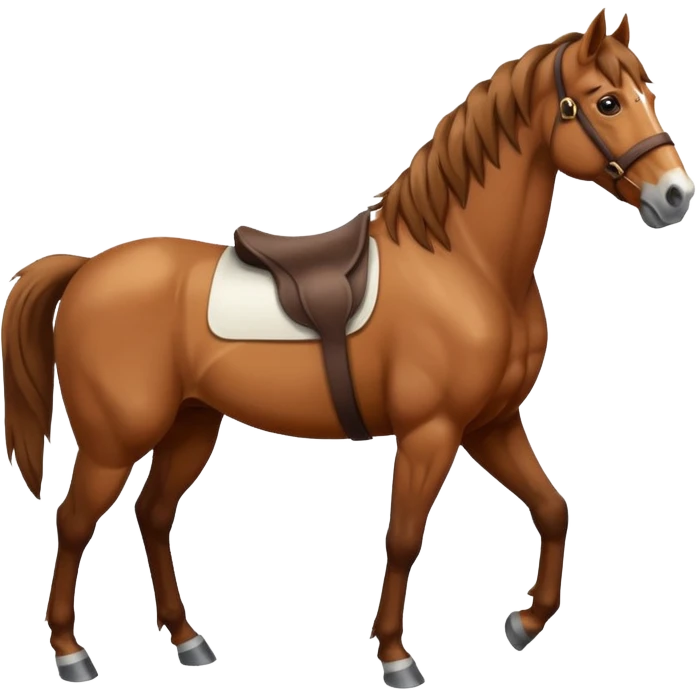 Caballo parado  emoji