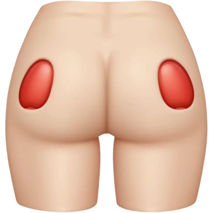 opened butt emoji