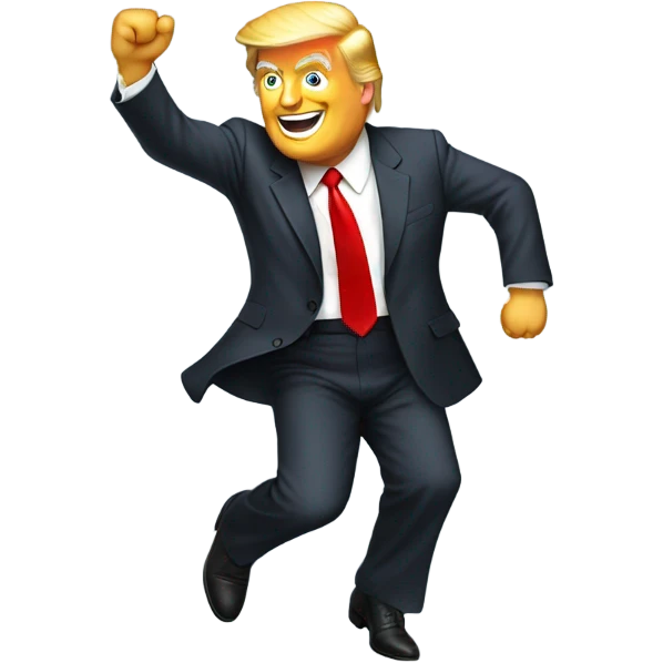 Donald trump dancing  emoji