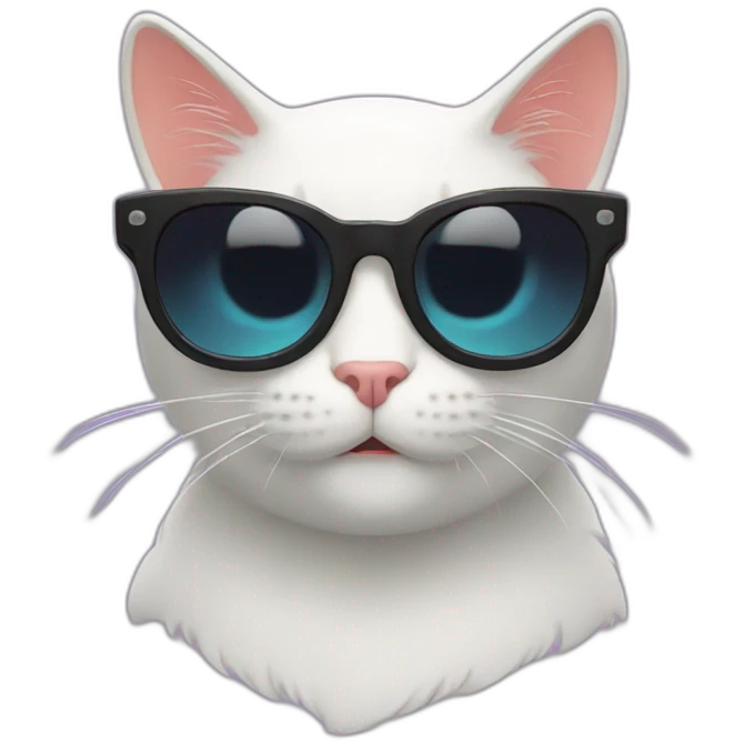 cat sunglass devil emoji