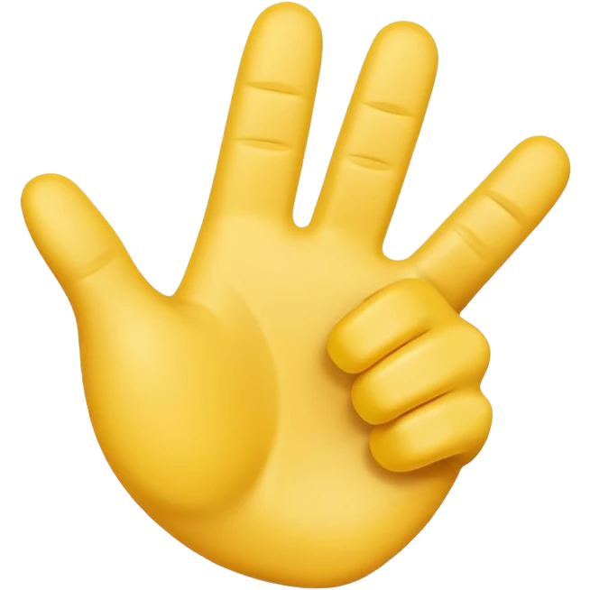 thumbs up emoji, yellow hand, positive emoji
