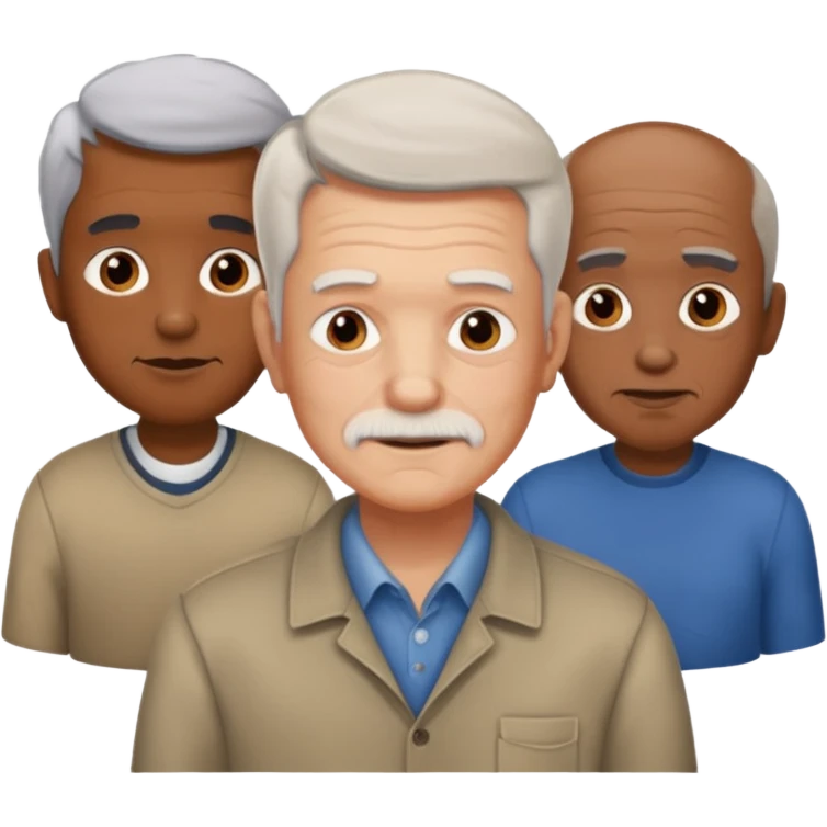 a man start as a boy and die as a old man  emoji