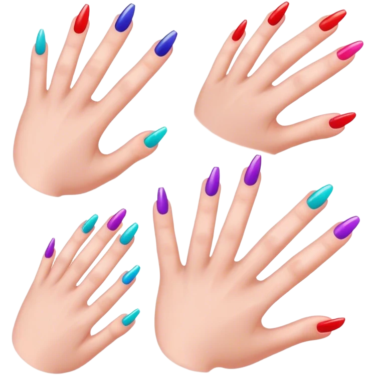 Nails done  emoji