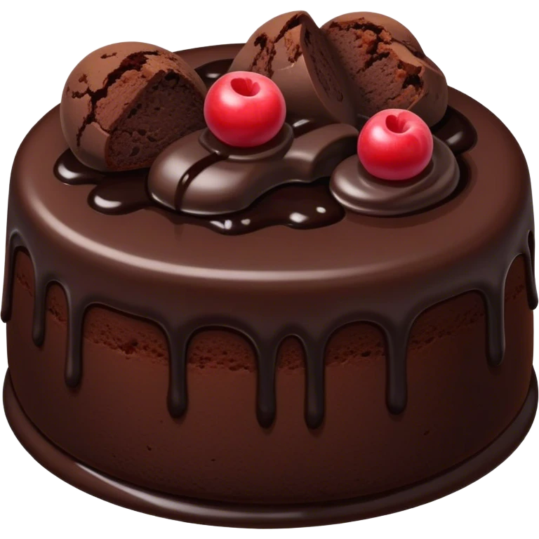 chocolate lava emoji