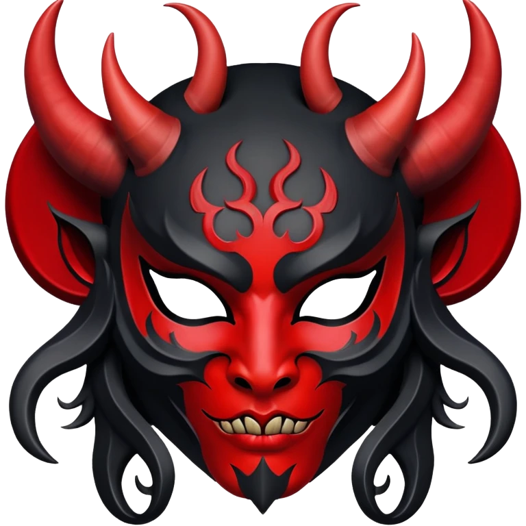 demon woman maskl emoji