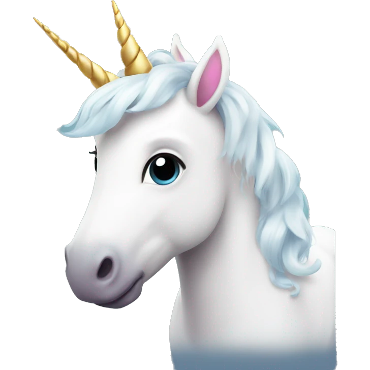 very cute unicorn  emoji
