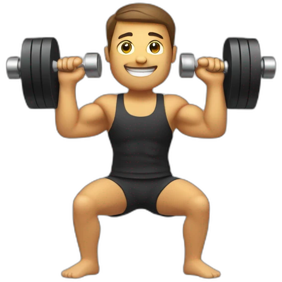 lateral raise with dumbbells emoji