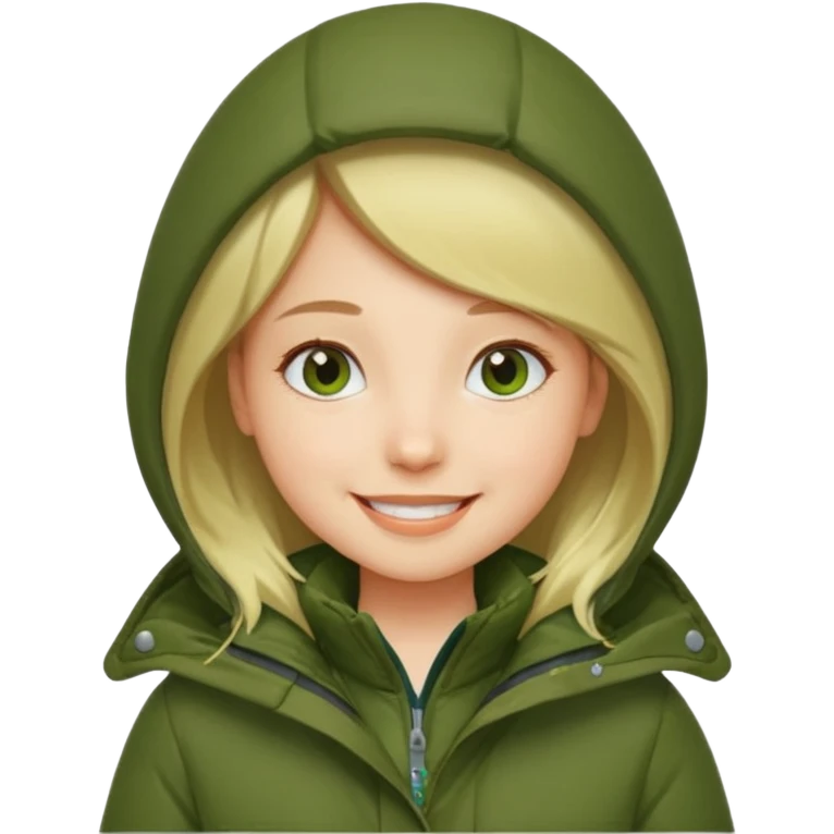 girl in parka emoji