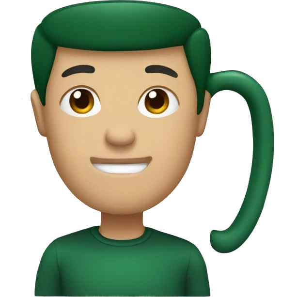 dark green mug emoji