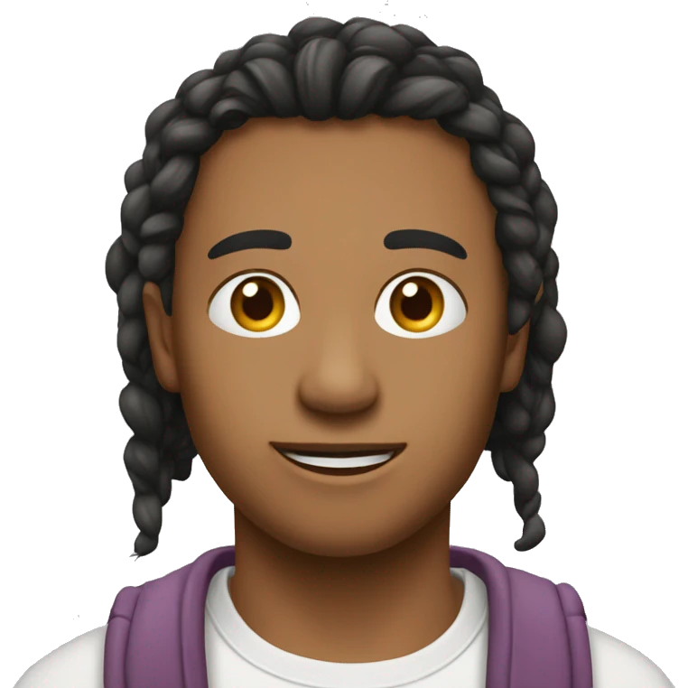 Собака розовая emoji