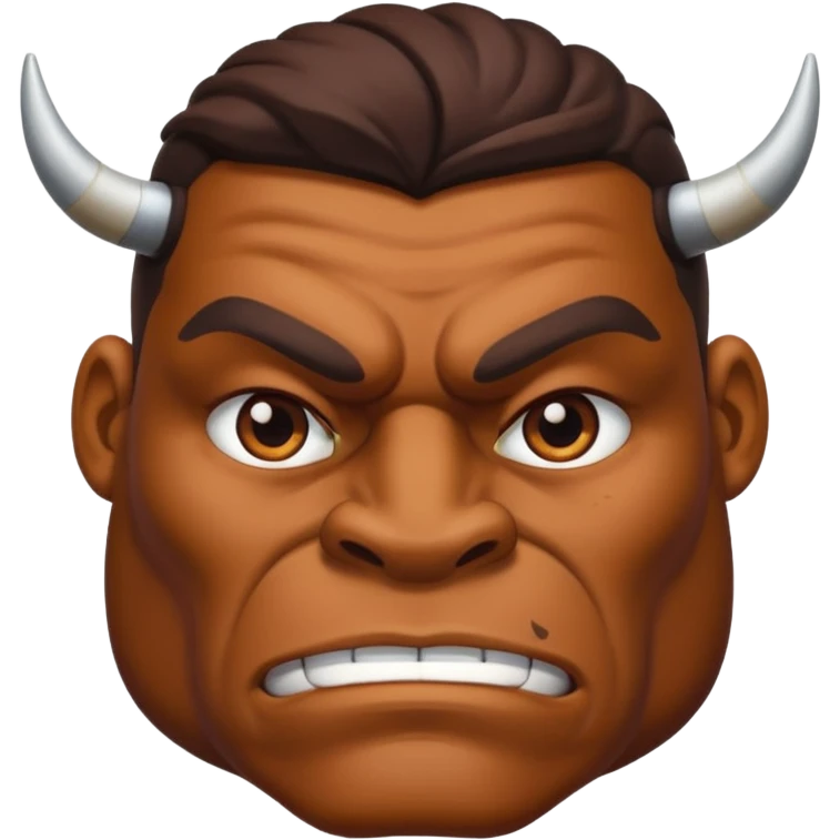 anfry bull face emoji