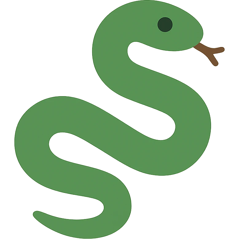 Snake emoji