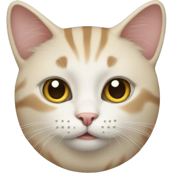 cat with sus face emoji