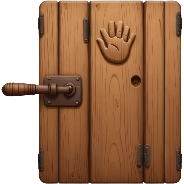 hand knock the door emoji