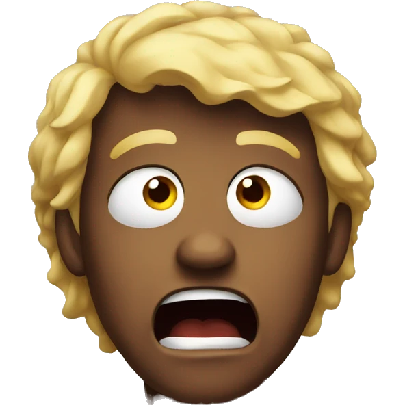Scared emoji