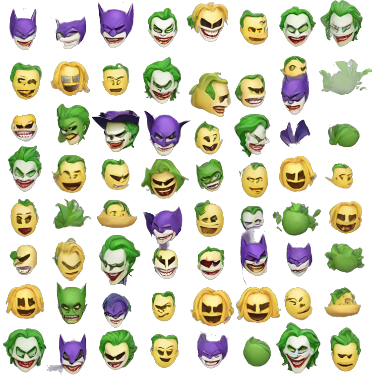 Joker batman emoji