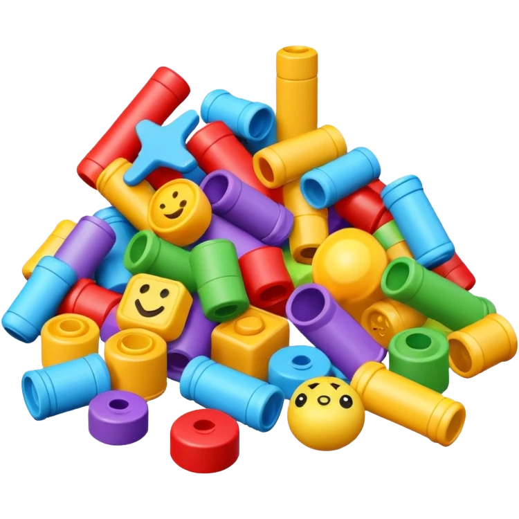 Scattered Toys on the floor  emoji