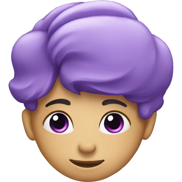 violet heart emoji