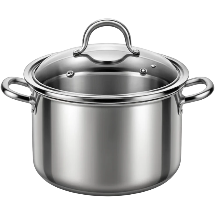 stainless steel stockpot lid emoji
