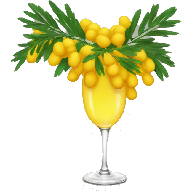 Mimosa emoji
