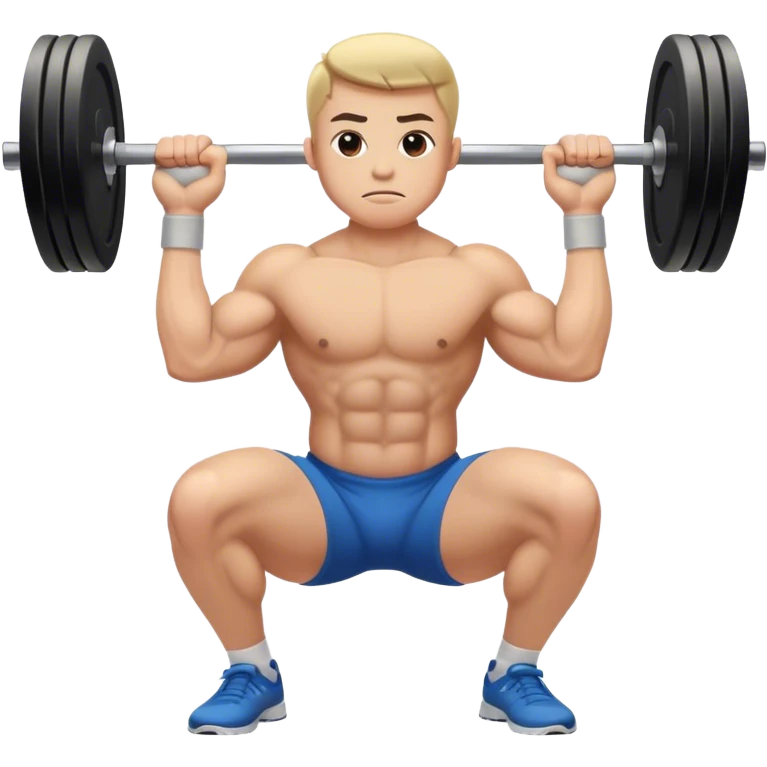 barbell squats emoji