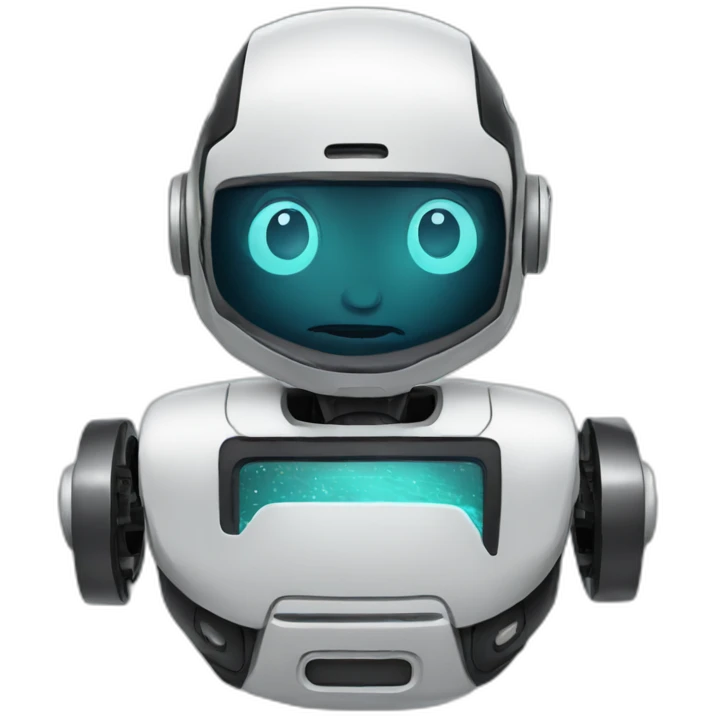 academic robot emoji