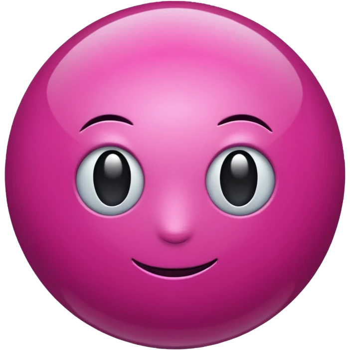 magenta sphere emoji