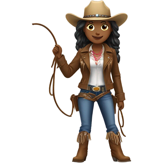 Cowgirl emoji