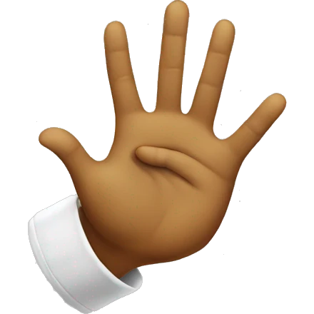 Smiley with praying hands emoji