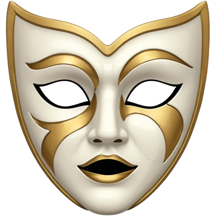 Theatre mask tragedy emoji