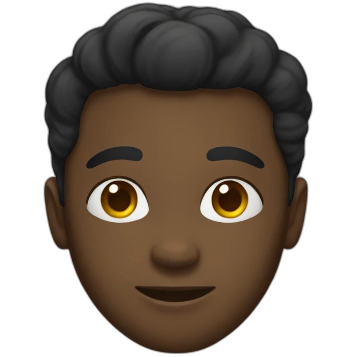 Black person emoji