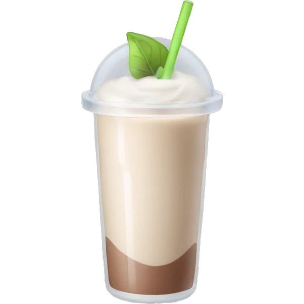 Protein shake emoji